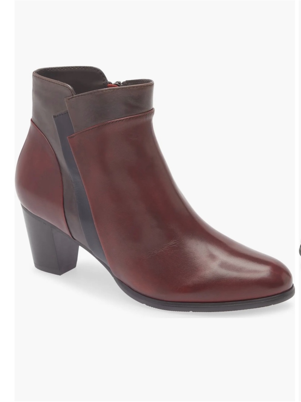 Regarde Le Ciel Sonia Bootie (Sangria Melanz Mud) Size 38 (7-7.5 US)